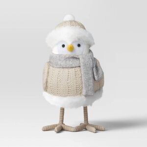 Target Wondershop Featherly Friends 2023 Christmas Tan Sweater Bird COVE New W/T